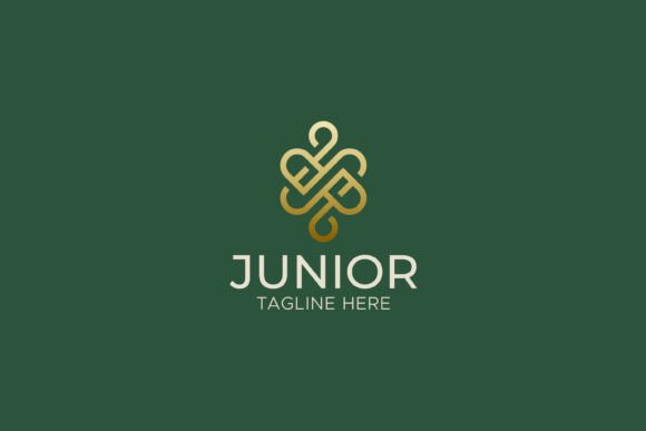 JR Logo Monogram Concept Luxury Modern