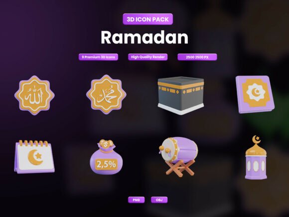 Ramadan 3D Icon: Strategic Visual Tools for Purposeful Ramadan and Eid Communication