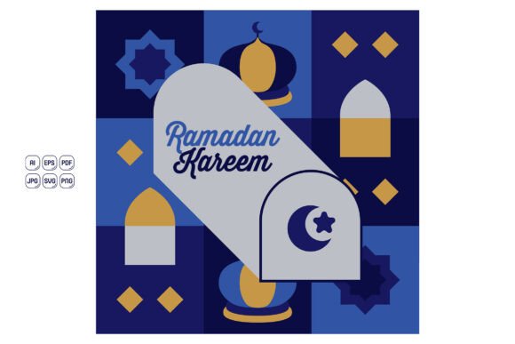 Ramadan Kareem Greeting Card 02: A Flexible Vector Resource for Designers and Marketers