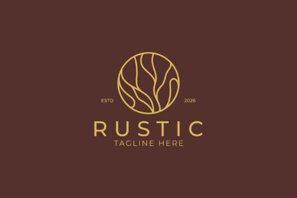 Rustic Branch Logo Nature Fashion Beauty