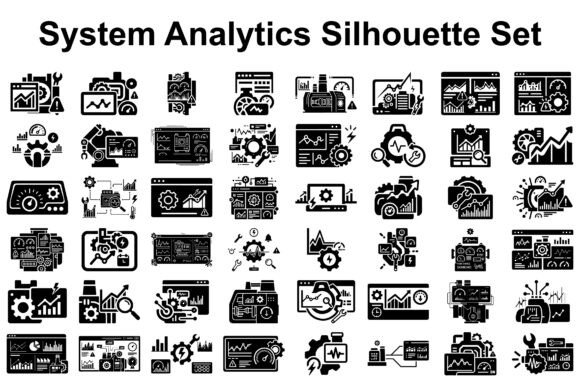 System Analytics Silhouette Set